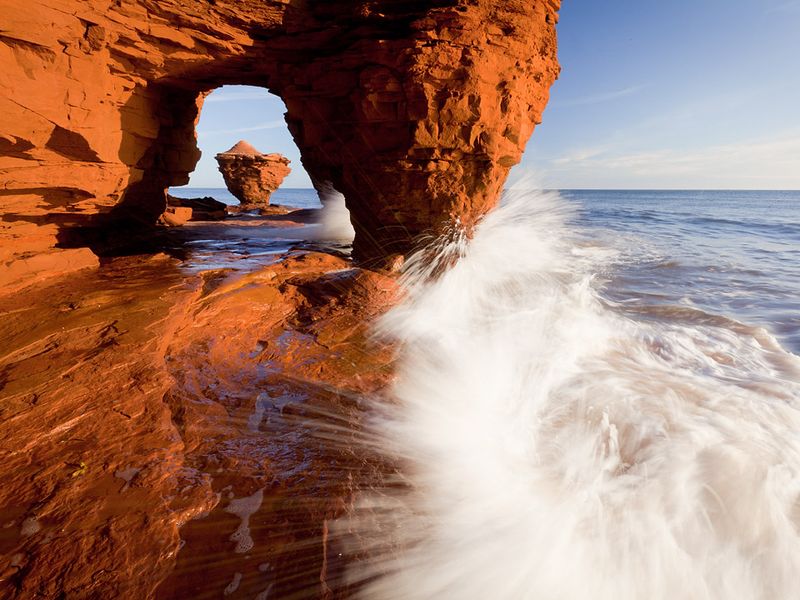 Teapot Rock, Darnley, Prince Edward Island